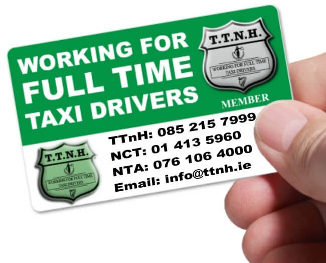 Taxi Union Ireland TTnH